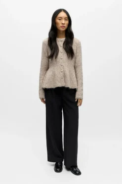 Object Cardigan objSaggia RE LS Peplum