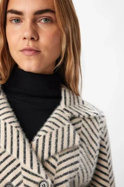 Object Jakke objWegas Knit L/S LO Sjacket 136