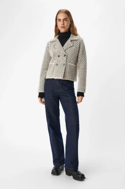 Object Jakke objWegas Knit L/S LO Sjacket 136