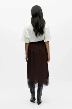 Object Nederdel objDalme MW Long Lace Skirt E AW FA