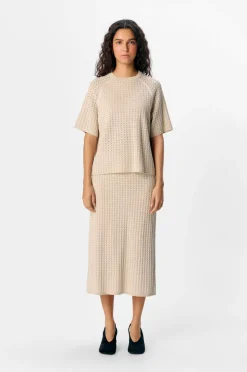 Object Nederdel objEster MW RE Midi Pattern Skirt