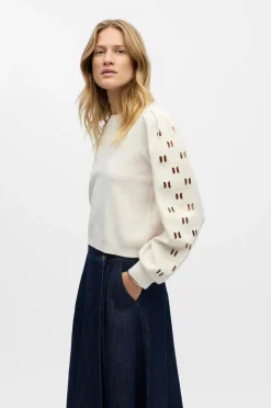 Object Pullover objYuki L/S RE Knit Pullover 142 DI
