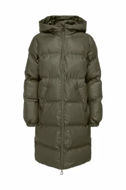 Only Dunfrakke onlLea Rain Puffer Coat CC Otw