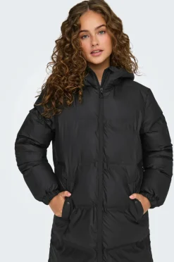 Only Dunfrakke onlLea Rain Puffer Coat CC Otw