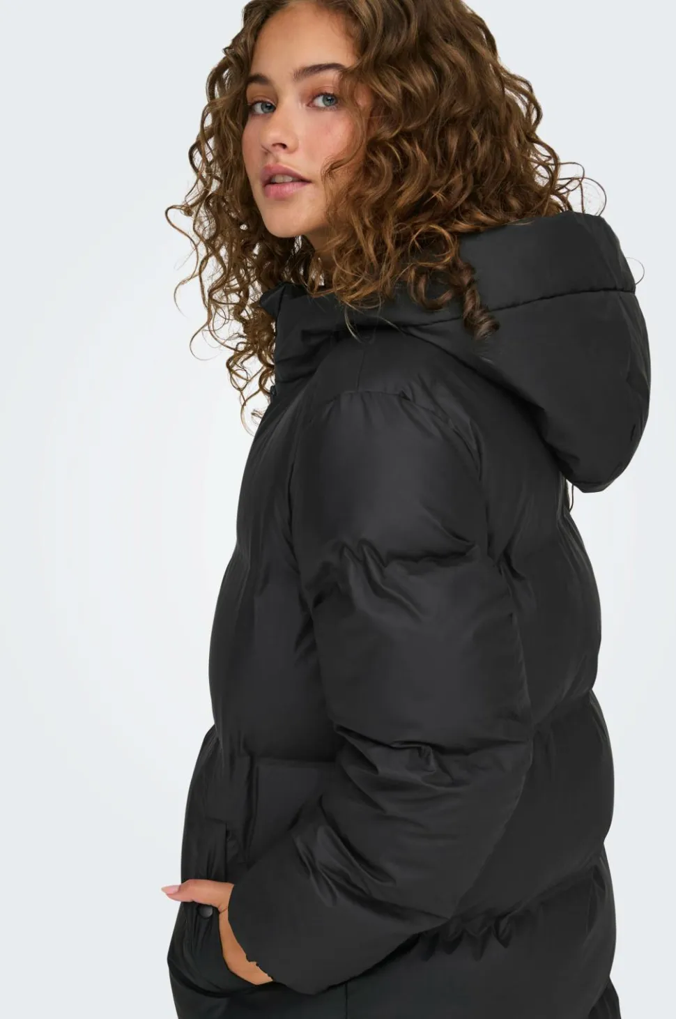 Only Dunfrakke onlLea Rain Puffer Coat CC Otw