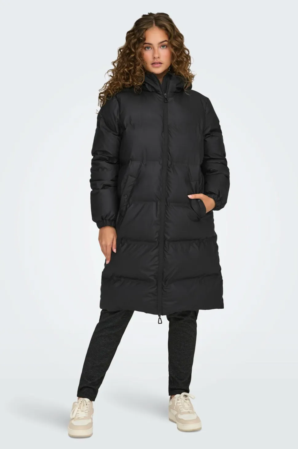 Only Dunfrakke onlLea Rain Puffer Coat CC Otw
