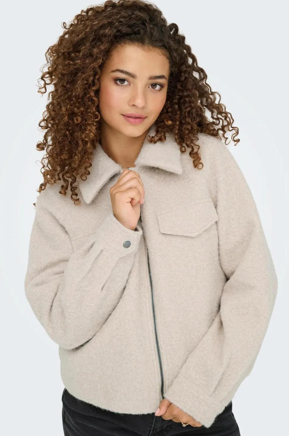 Only Jakke onlMalo Boucle