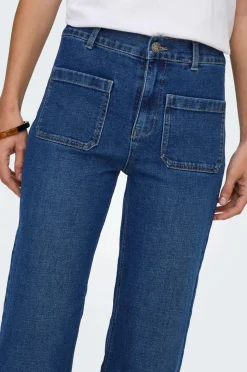 Only Jeans Onlcypress HW Pocket Flare Dnm Pim