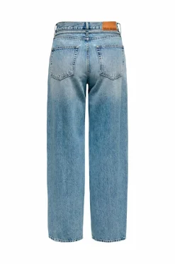 Only Jeans onlGianna MW Straight Dot450 Dnm NO