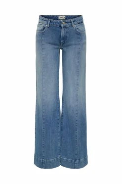 Only Jeans onlJuicy HW Pleat Wide Dnm Rea