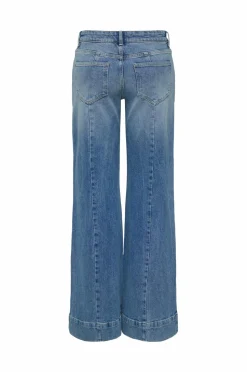Only Jeans onlJuicy HW Pleat Wide Dnm Rea