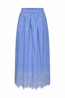 Only Maxi nederdel onlTulum Emb Maxi Skirt