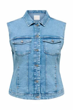 Only Carmakoma Denimvest carWespa West Dnm Pim619