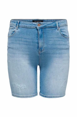 Only Carmakoma Denimshorts carLola Reg Dest Dnm Short