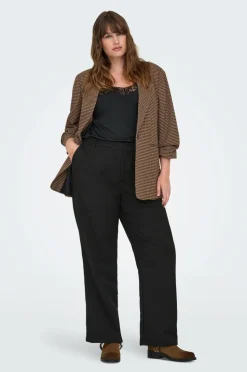 Only Carmakoma Jakkesætsbukser carHattie-Lana HW W Mel Pant Tlr