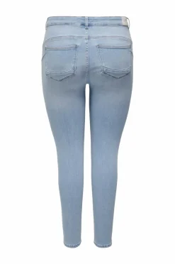 Only Carmakoma Jeans carPower Mid Push UP SK Dnm