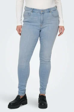 Only Carmakoma Jeans carPower Mid Push UP SK Dnm