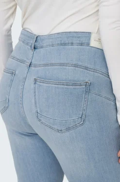 Only Carmakoma Jeans carPower Mid Push UP SK Dnm