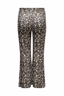 Only Carmakoma Leggings carAnna Rib Flared Aop Jrs
