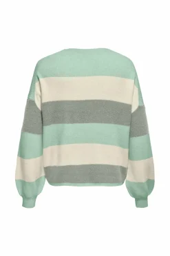 Only Carmakoma Pullover carAtia Life L/S Stripe Pullov Knt