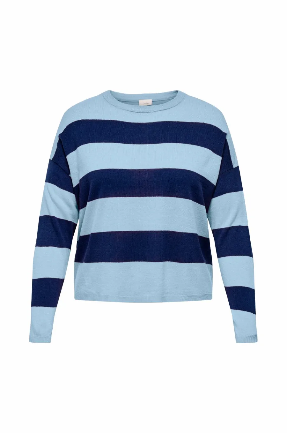Only Carmakoma Pullover carDerry LS Stripe O-neck Knt