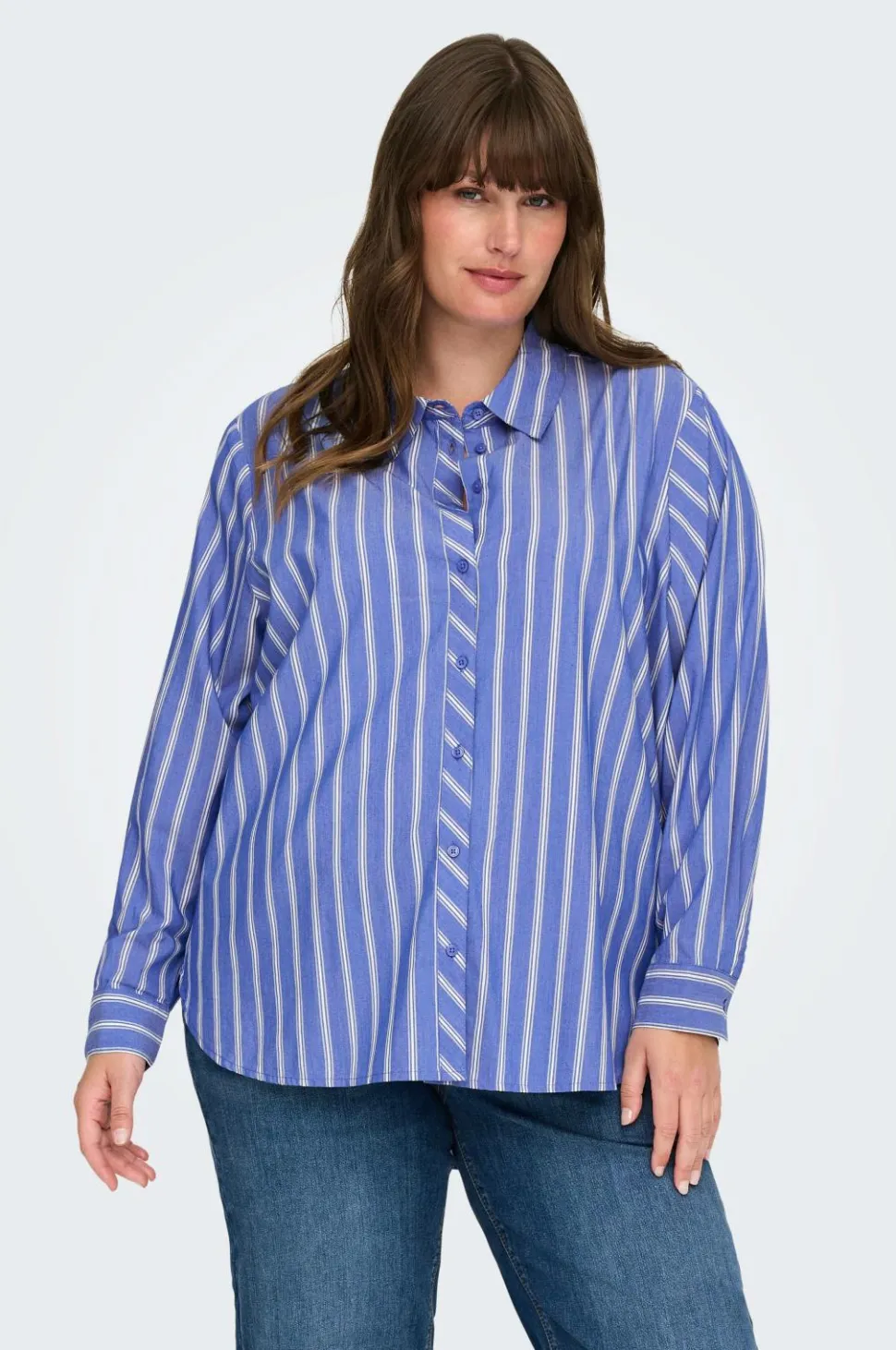 Only Carmakoma Skjorte carLiah LS Shirt Wvn