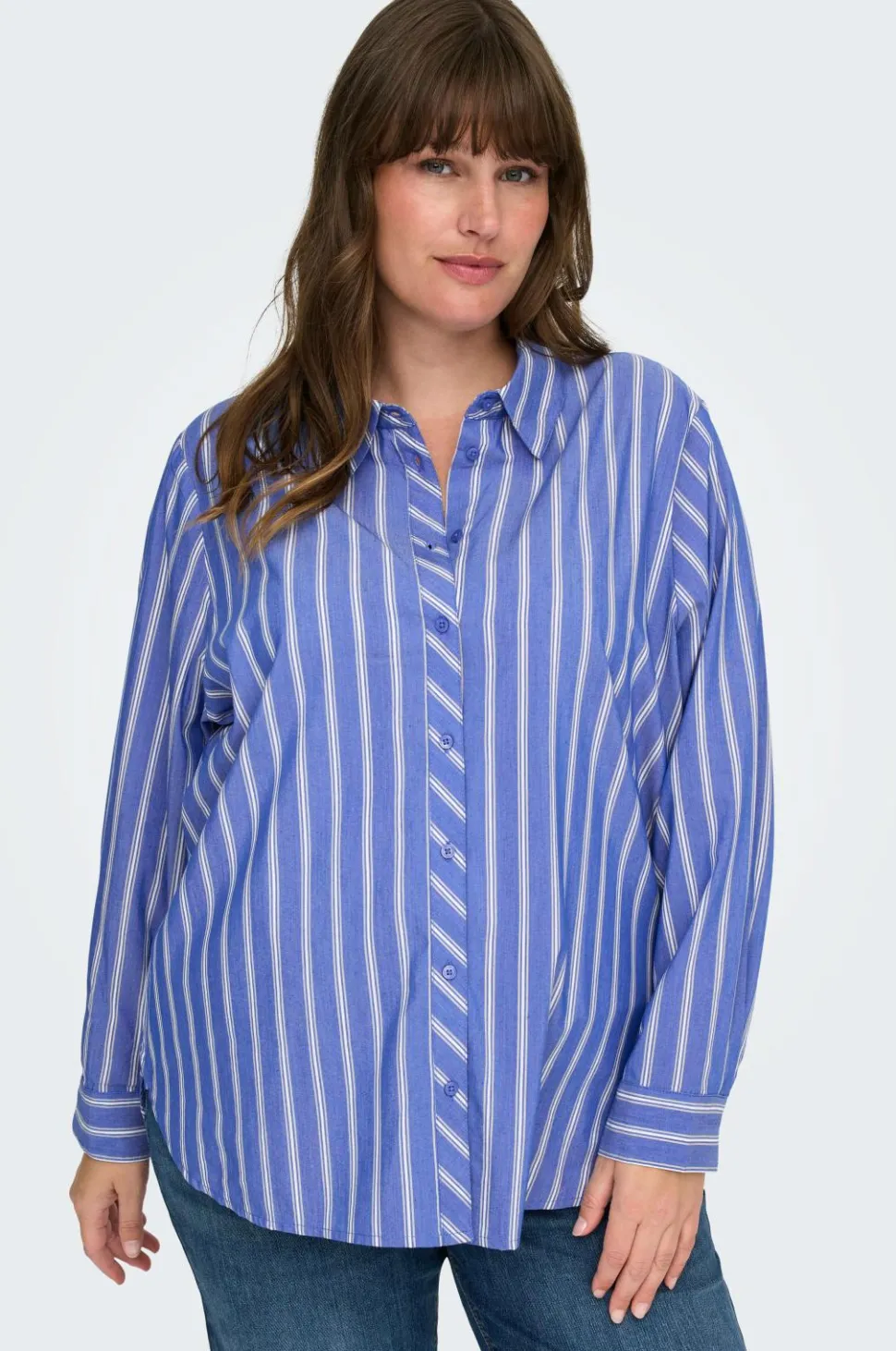 Only Carmakoma Skjorte carLiah LS Shirt Wvn