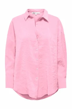 Only Carmakoma Skjorte carZazima L/s Loose Shirt Wvn