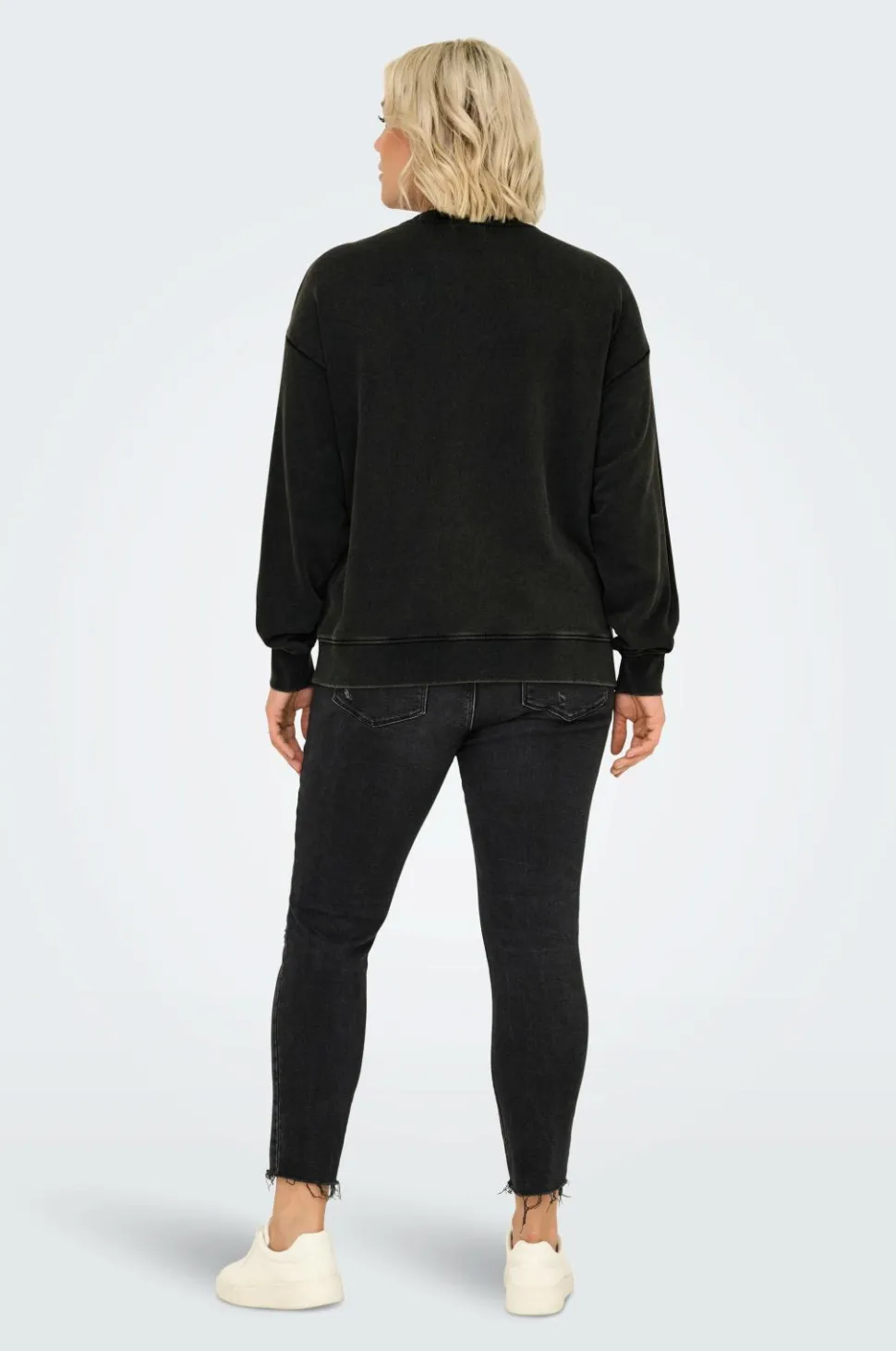 Only Carmakoma Sweatshirt carInda L/S O-neck Swt Jrs