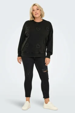Only Carmakoma Sweatshirt carInda L/S O-neck Swt Jrs
