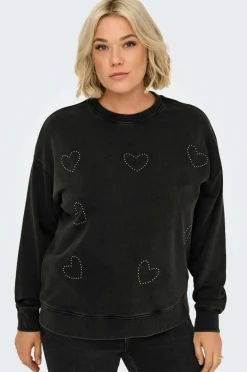 Only Carmakoma Sweatshirt carInda L/S O-neck Swt Jrs