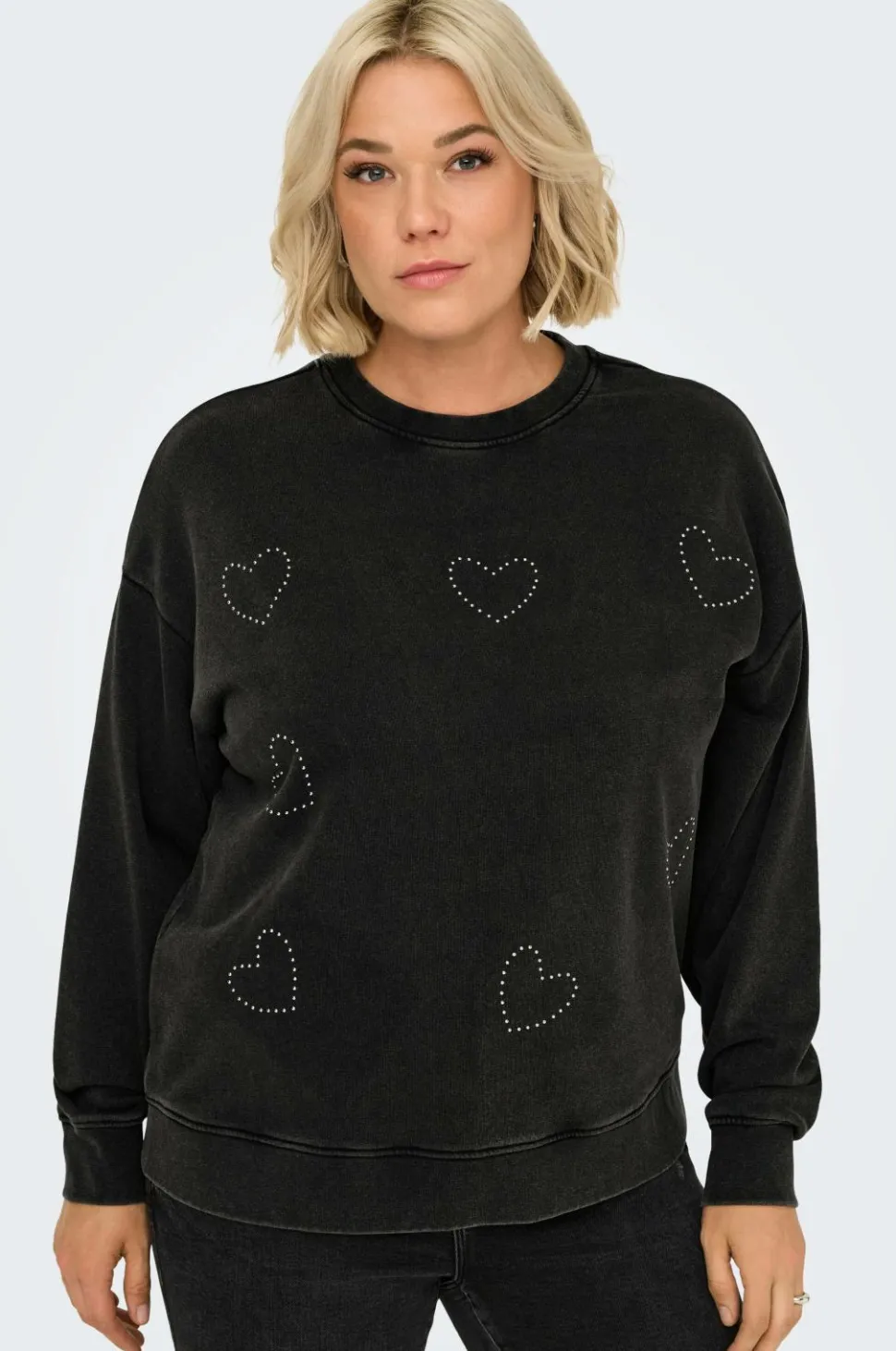 Only Carmakoma Sweatshirt carInda L/S O-neck Swt Jrs