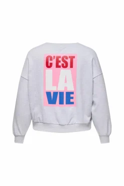 Only Carmakoma Sweatshirt carLakira L/S O-neck Swt Jrs