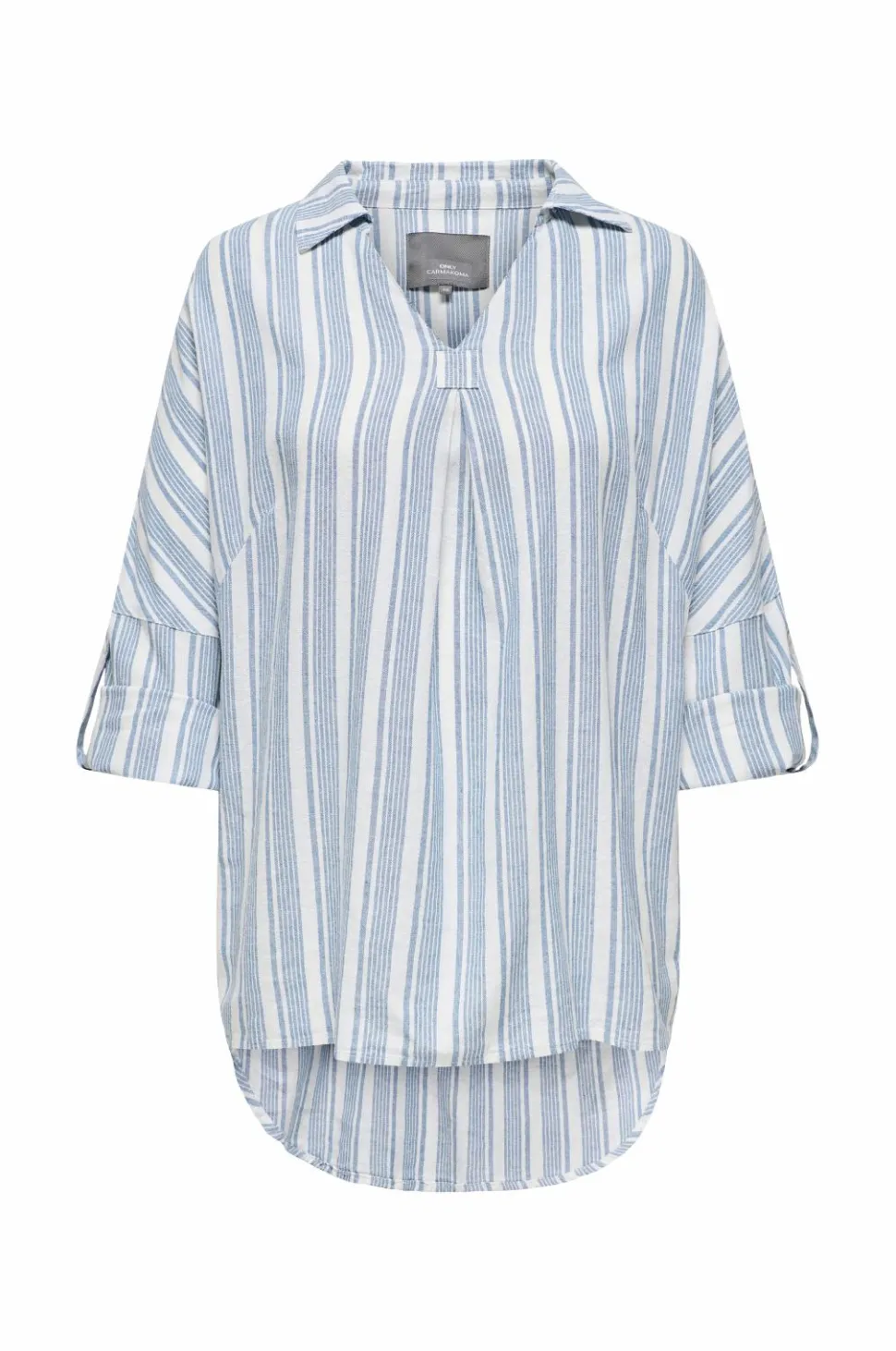 Only Carmakoma Tunika carCaro 3/4 Linen BL Tunic