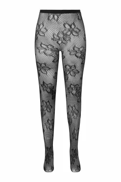 Pamela Mann Strømpebukser Blossom Net Curvy Super Stretch
