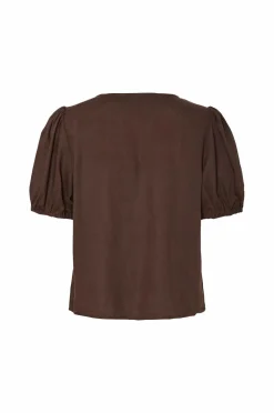 pieces Bluse pcFrieda SS Wvn