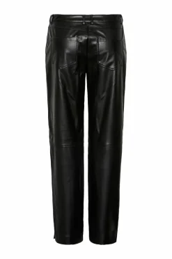 pieces Bukser pcNeeth MW PU Pants