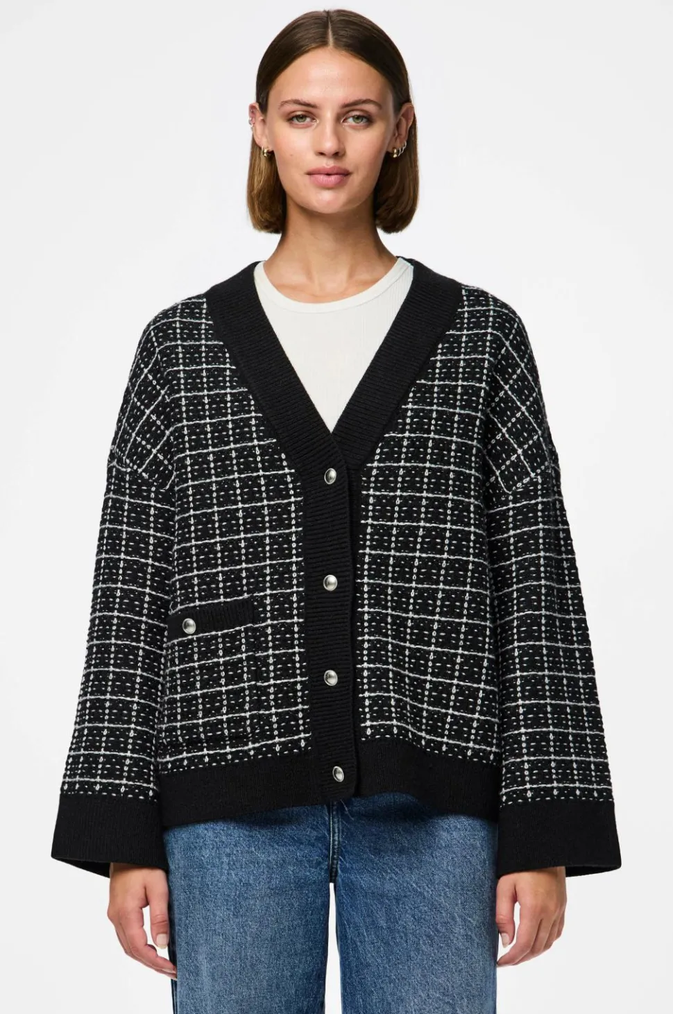 pieces Cardigan pcNilja Knit Shacket