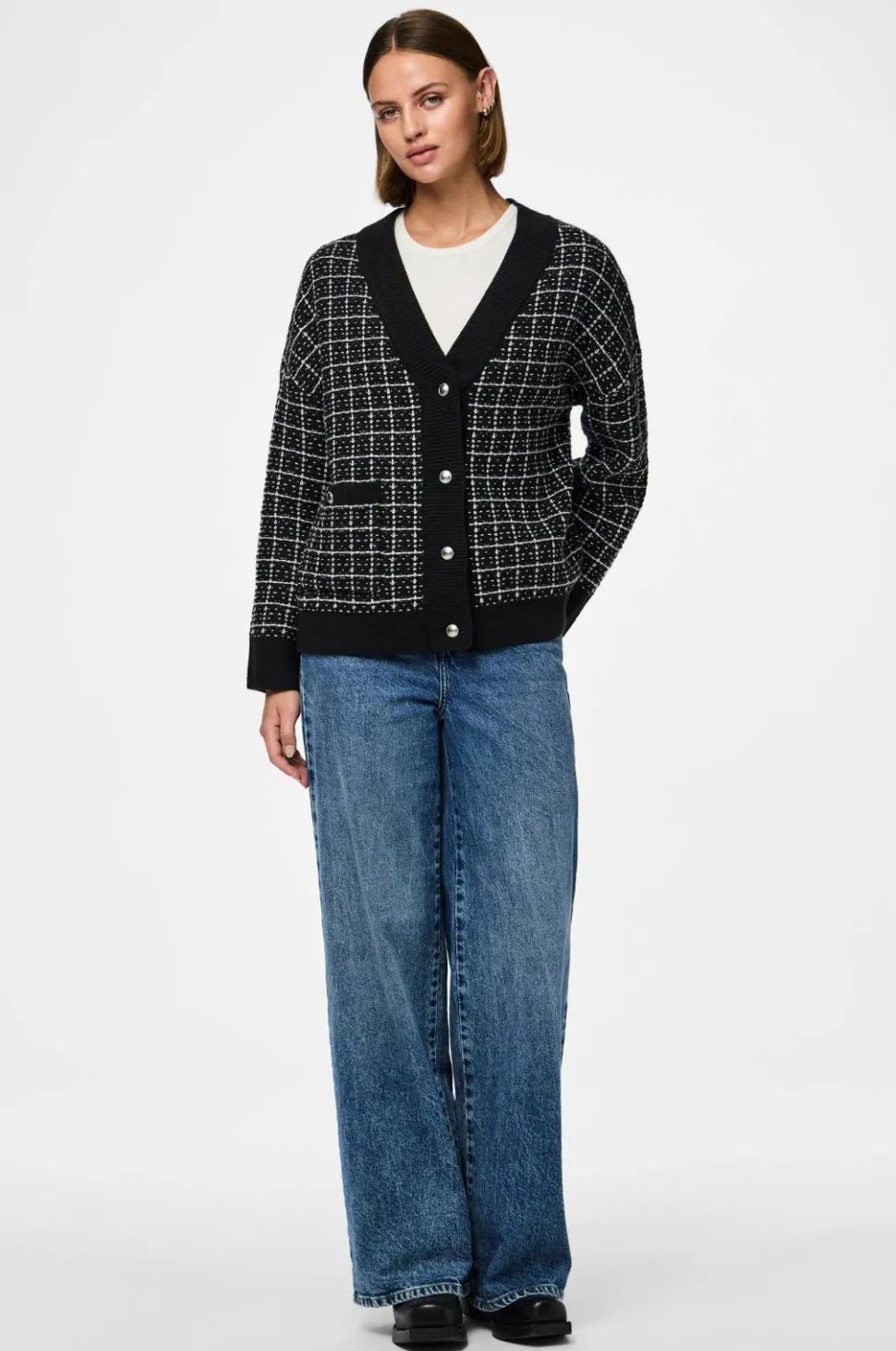 pieces Cardigan pcNilja Knit Shacket