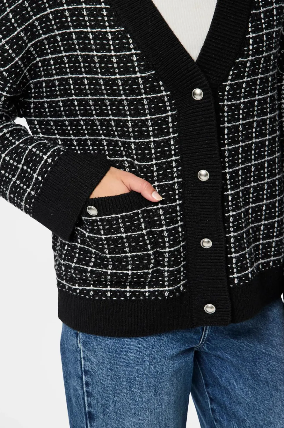 pieces Cardigan pcNilja Knit Shacket