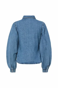 pieces Cowboyskjorte pcRitt LS Denim Shirt