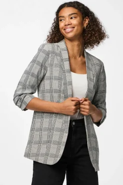 pieces Habitjakke pcBosella 3/4 Printed Blazer