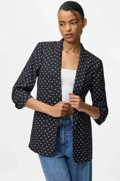 pieces Habitjakke pcBosella 3/4 Printed Blazer