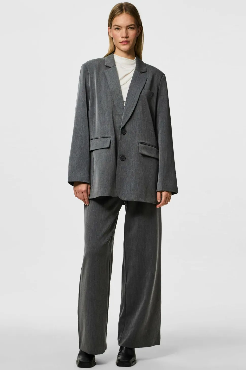 pieces Habitjakke pcKamil LS Loose Blazer Noos BC