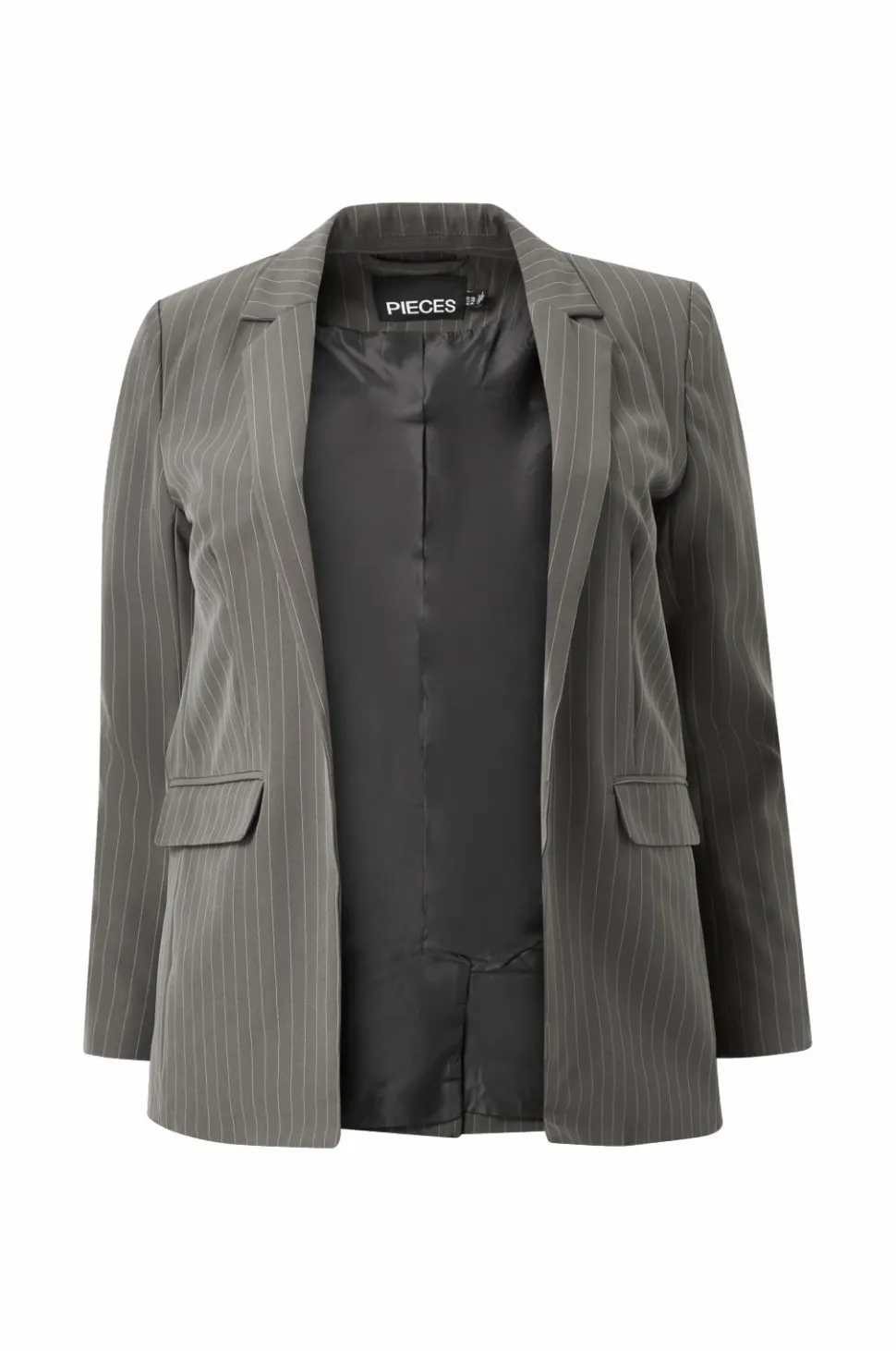 pieces Habitjakke pcBozzy LS Loose Striped Blazer