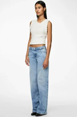 pieces Jeans pcSelma LW Wide Jeans LB