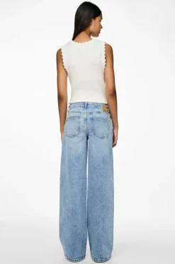 pieces Jeans pcSelma LW Wide Jeans LB