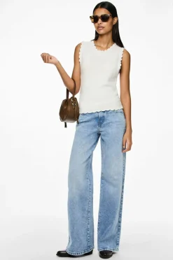 pieces Jeans pcSelma LW Wide Jeans LB