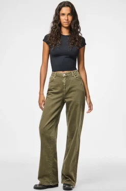 pieces Jeans pcSilke MW Wide Colered