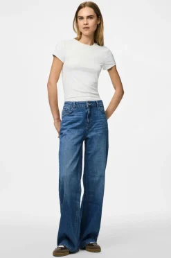 pieces Jeans pcSilke MW Wide Jeans